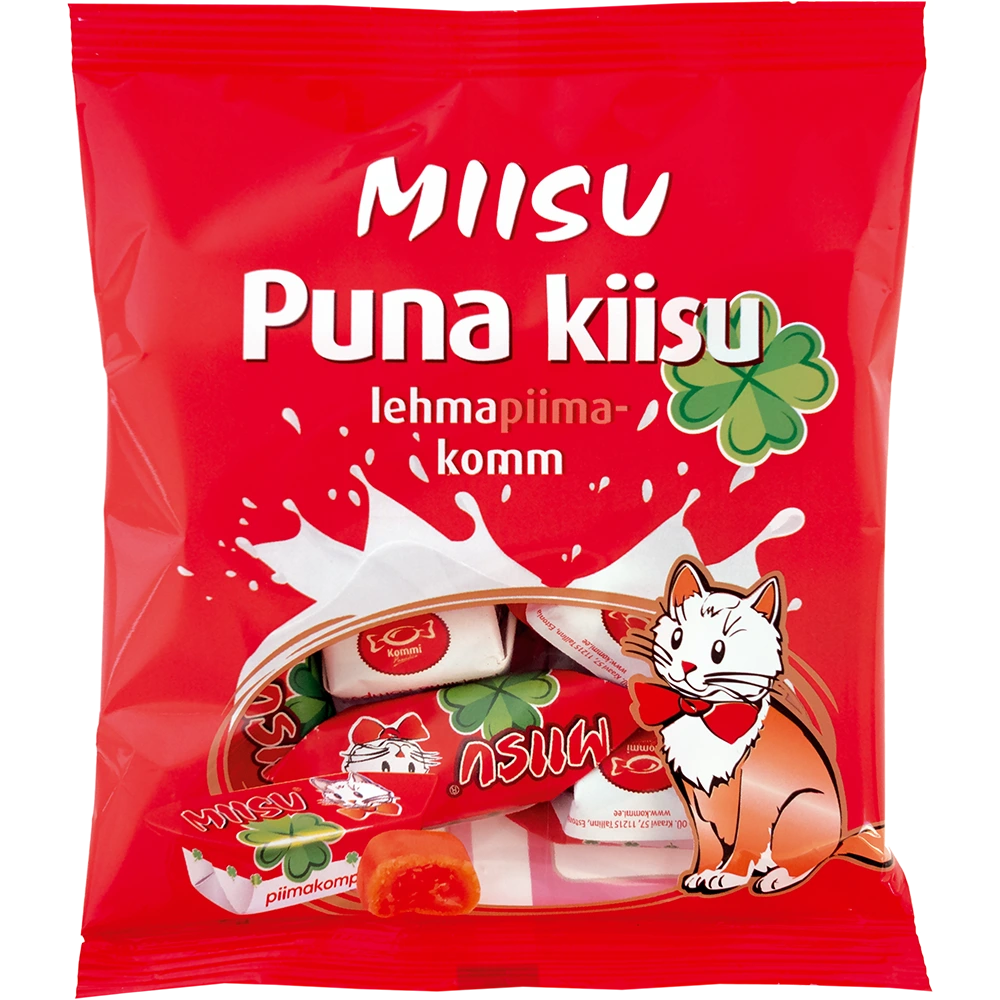 Piimakompvekid Miisu Puna kiisu